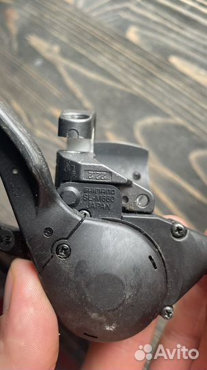 Манетка Shimano SLX от переднего переключателя