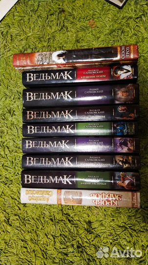 Книги Ведьмак А. Сапковский