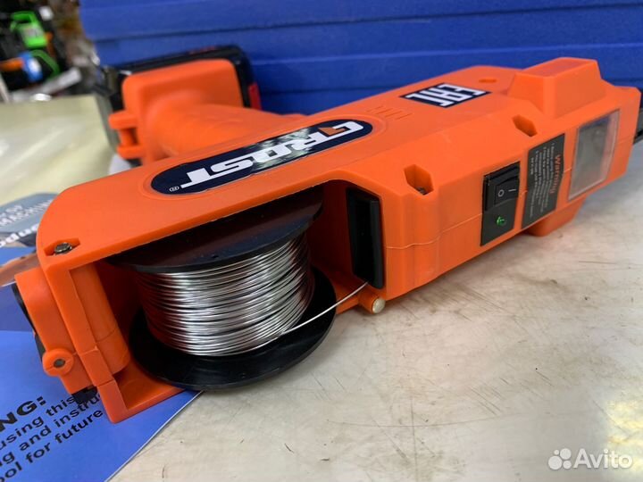 Аккум. пистолет для вязки арматуры grost RT508