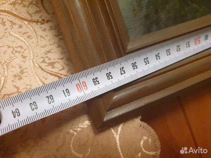 Картина маслом размер в багете 49,5 см х 60 см