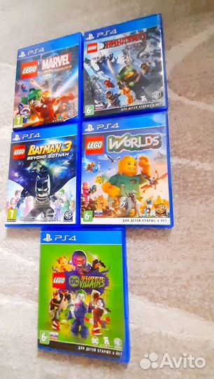Игры для приставки PS4, lego