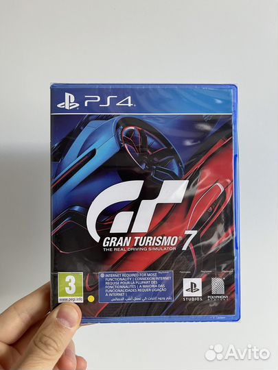 Grand turismo 7 ps4 диск