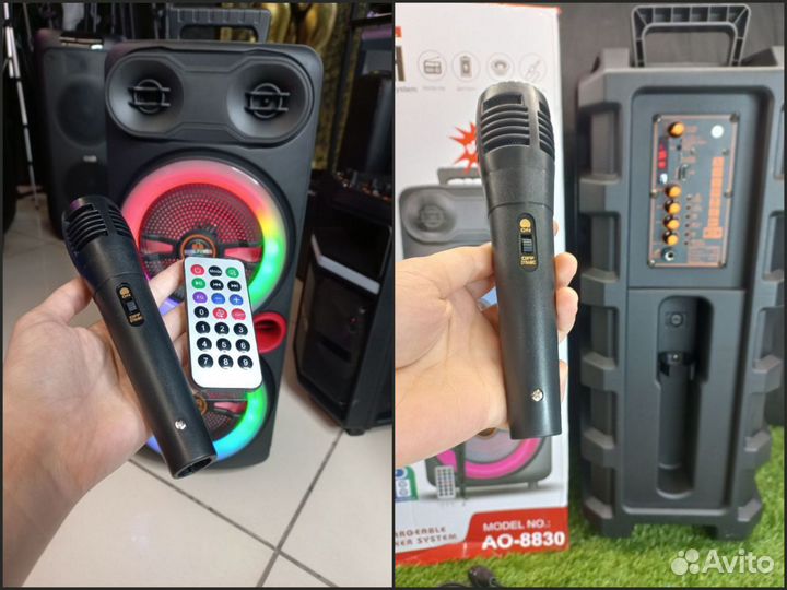 Большая мощная колонка HI-FI speaker