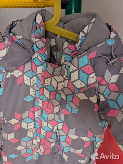 Зимний комбинезон crockid 92-98 зимний для девочки