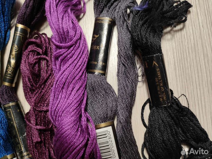 Нитки мулине пакетом