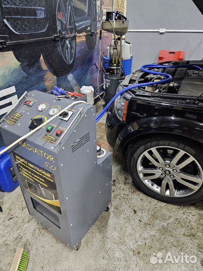 Промывка радиатора печки автомобиля Красное Село