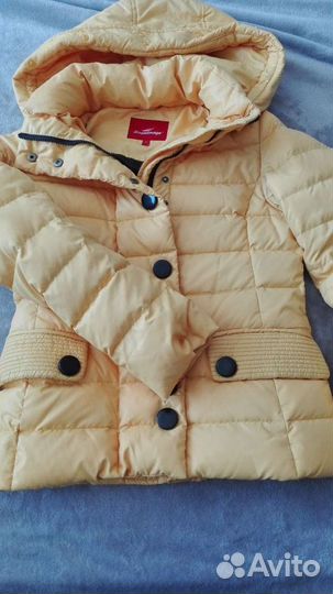 Солнечно-теплый пуховик