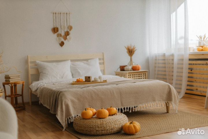 Кровать 140х200 с матрасом бу