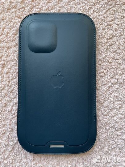 Чехол на iPhone 12 mini кожаный