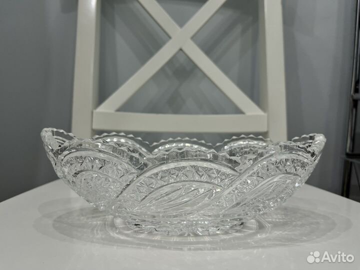 Хрусталь бокалы,пепельницы,вазы,фруктовницы чехия