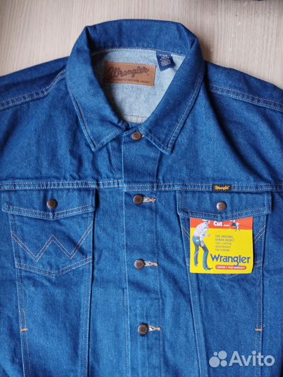 Джинсовая куртка Wrangler Cowboy Cut р XL, XXL