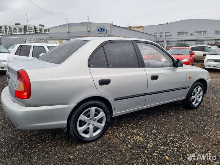 Hyundai Accent 1.5 МТ, 2008, 213 000 км