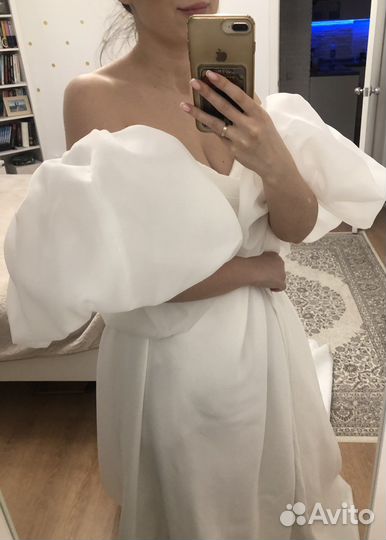 Объемные рукава буфы новые