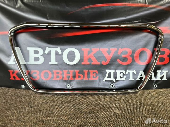 Хром бампера передний Mitsubishi Asx 2013