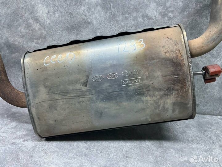 Глушитель в сборе Kia Ceed 2 JD 2014 28600A2050