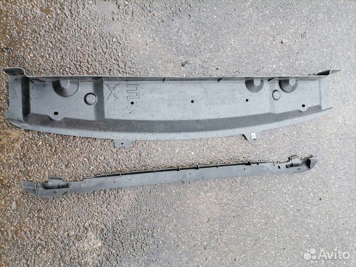 Защита(пыльник)переднего бампера chevrolet