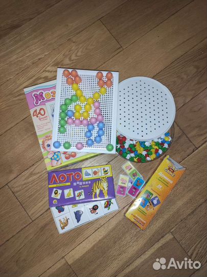 Мозаика лото домино пакетом Развивающие игры