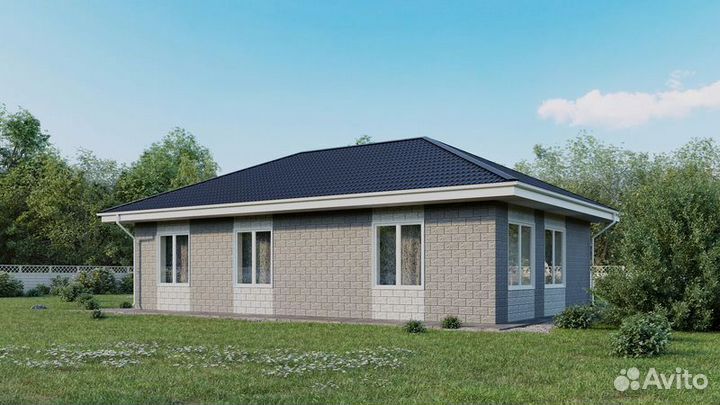 Комплект из теплоблоков 121 м2