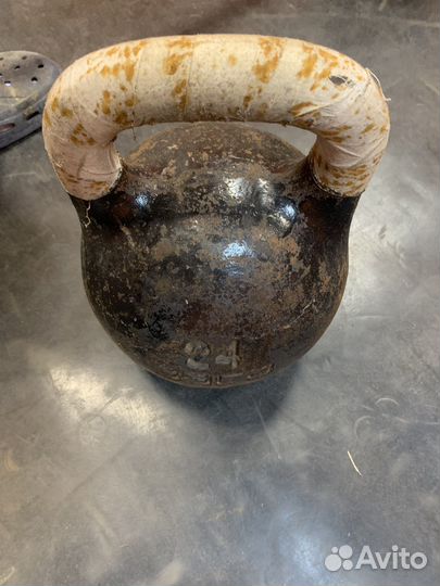 Гиря 24 кг СССР