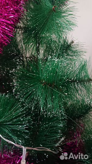Ель искусственная 115см с игрушками