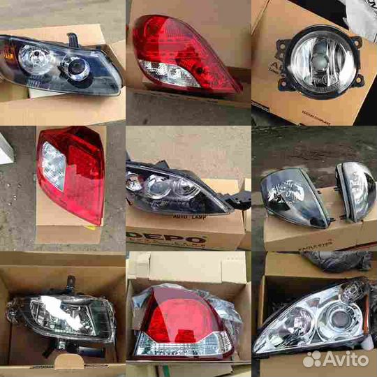 RIO RIO X фонарь-катафот лев В задн бампер (хэтчбэ