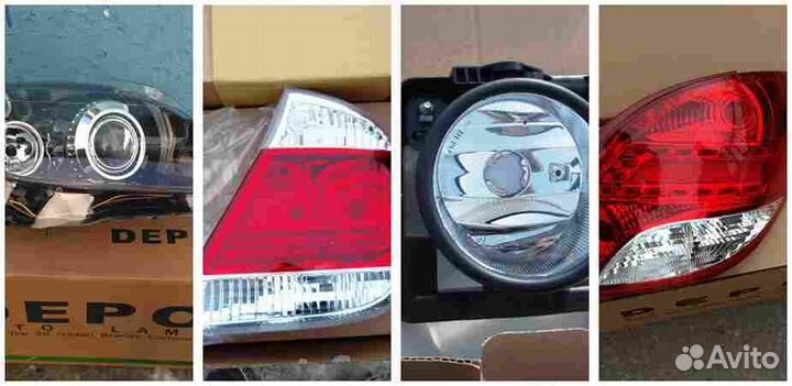 Фара передн лев с эк fiat: palio 99-01, 4D