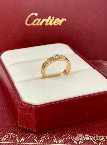 Cartier золотое кольцо с бриллиантами объявление продам