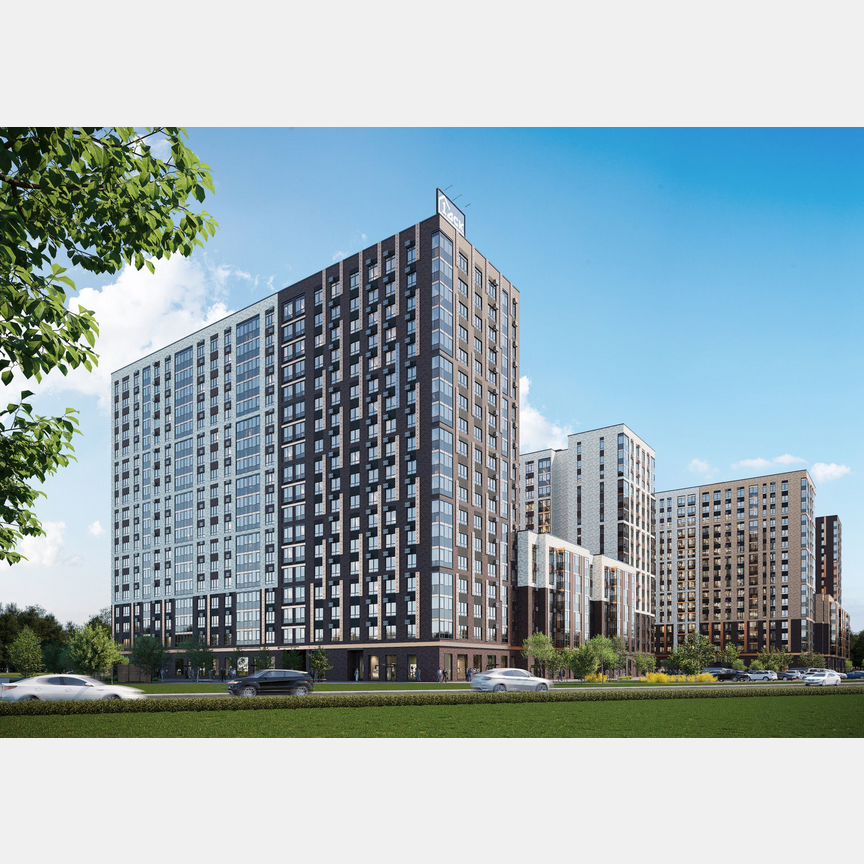 1-к. квартира, 42,8 м², 11/16 эт.