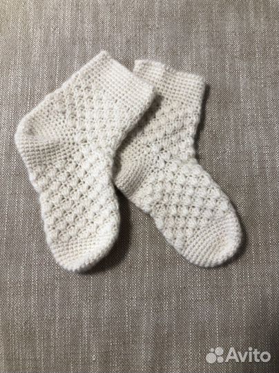Носки шертяные вязаные ручной работы