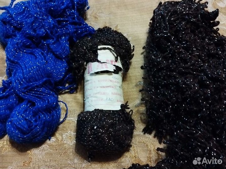 Пряжа с серебр ниткой новая