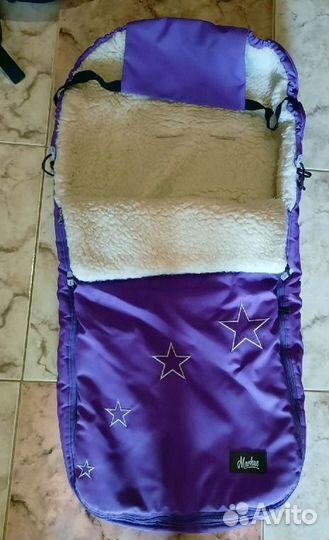 Зимний конверт в коляску