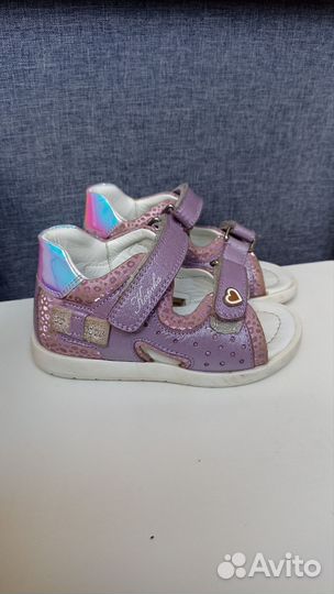 Туфли для девочки натуральная кожа Kapika 23 р