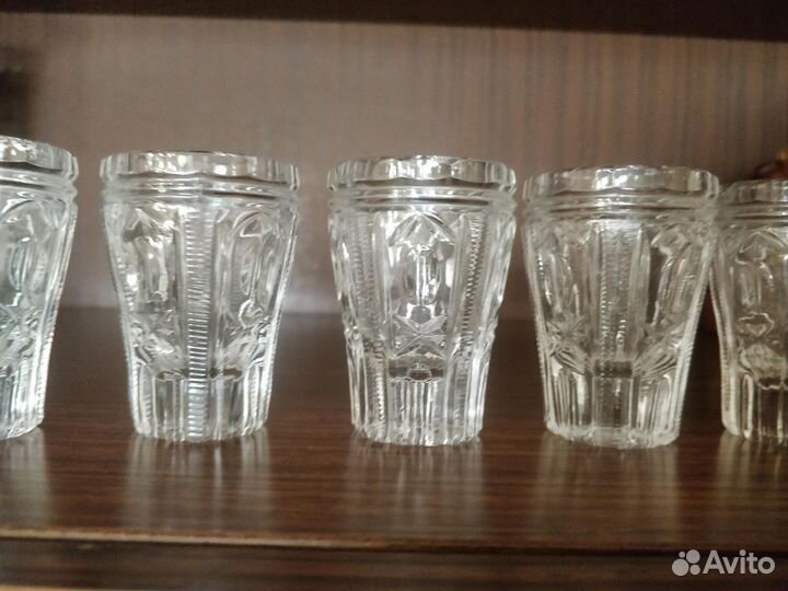 Стопки хрустальные СССР