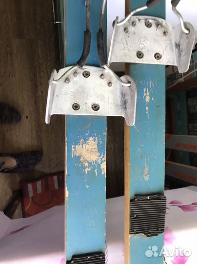 Беговые лыжи и ботинки СССР