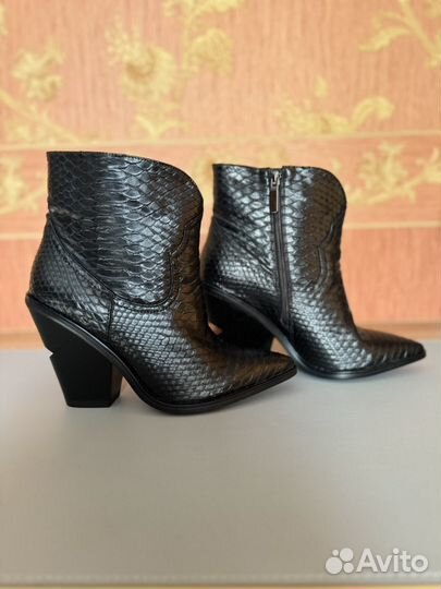 Ботильоны натуральная кожа