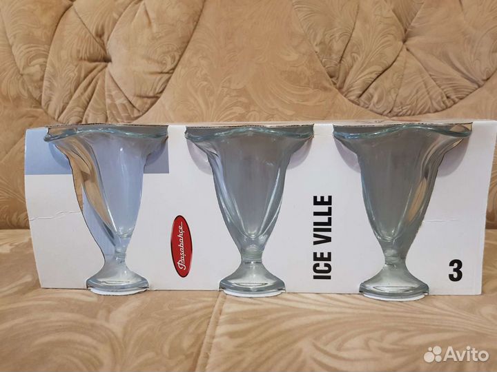 Креманки(стекло) 3шт