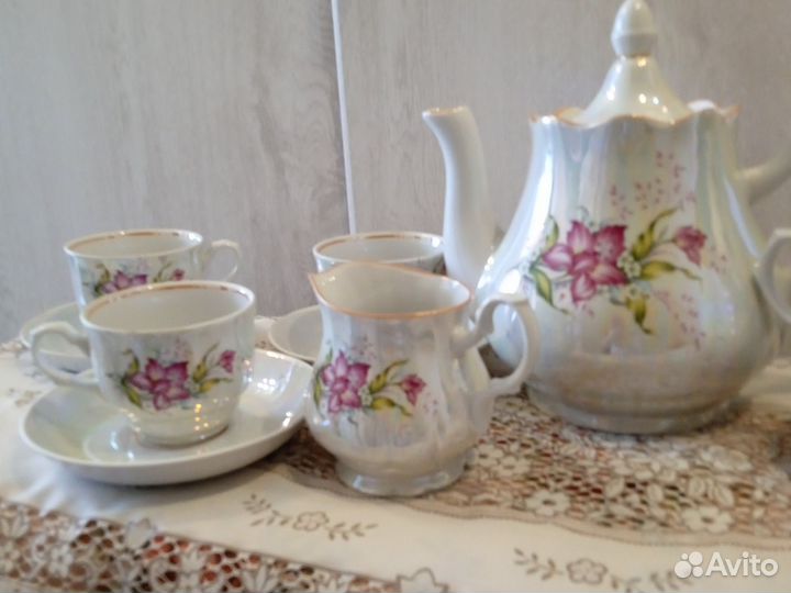 Чайный сервиз новый СССР, бронь до вторника