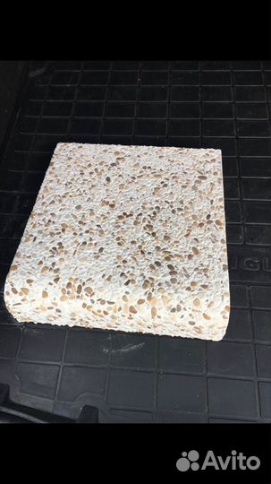 Отделка копинговым камнем