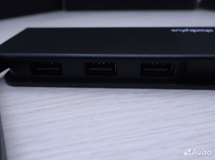 Хаб Lenovo ThinkPlus USB-C 4-in-1 (3*USB+VGA)
