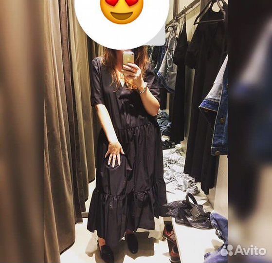 Платье Zara миди