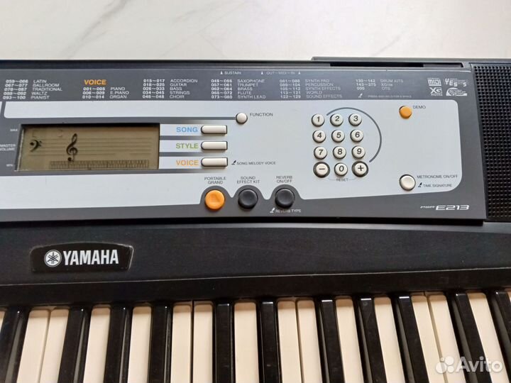 Синтезатор yamaha psr e213