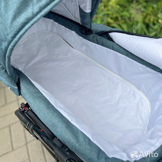 Коляска Alis Berta 3в1 изумрудная