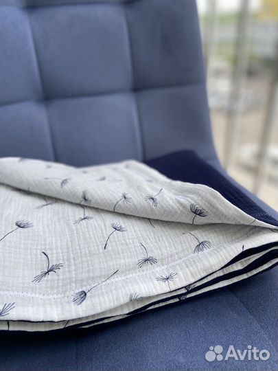 Детский плед из муслина