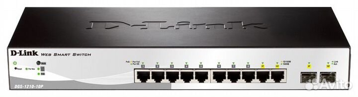 Коммутатор D-Link DGS-1210-10P