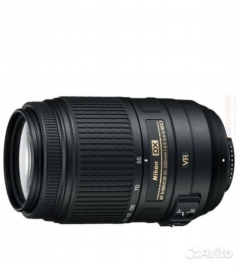 Объектив AF-S DX nikkor 55-300mm f/4.5-5.6G ED VR