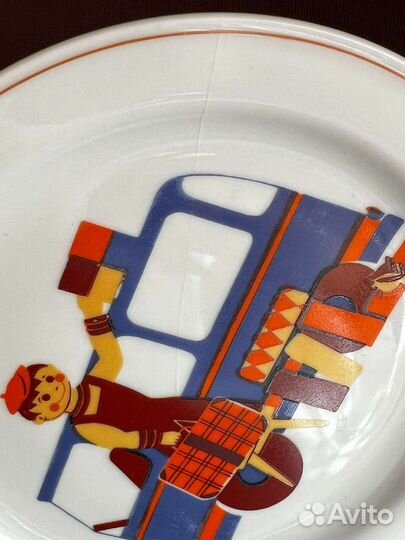 Тарелка Кольдиц фарфор из ГДР