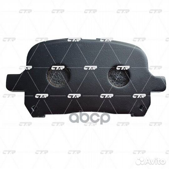 Ckt-3 колодки тормозные дисковые перед CTR 810