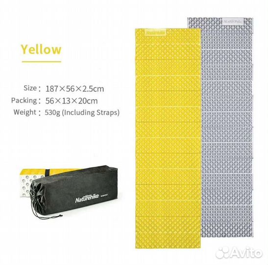 Туристический коврик Naturehike