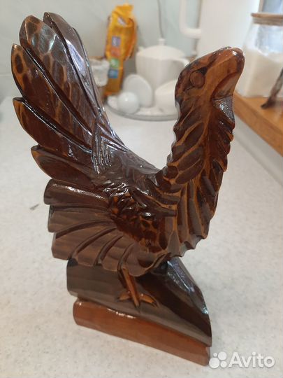 Статуэтка деревянная.Тетерев