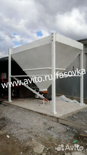 Фасовочный аппарат для торфа, грунта, перегноя
